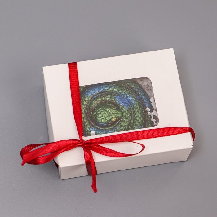 Фигурка из шоколадной глазури, "Змея спираль", 100 г