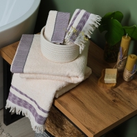 Полотенце махровое Love Life &laquo;Бриз&raquo; 30х50 см, гранатовый