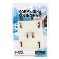 Мормышка Столбик чёрный + шар 3D, вес 0.5 г Мормышка Столбик чёрный + шар 3D, вес 0.5 г