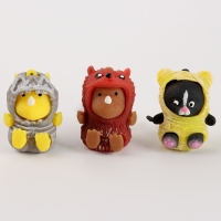 Антистресс сквиш мялка «Зверята в костюмах», в пакете, с пастой Антистресс сквиш мялка «Зверята в костюмах», в пакете, с пастой