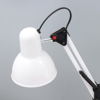 Настольная лампа "Юника" Е27 40Вт белый 14,5х14,5х53 см RISALUX