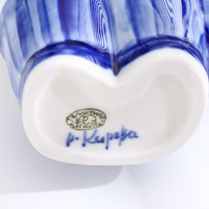 Штоф &laquo;Не болит&raquo;, 0,25 л, 14,5 см, гжель