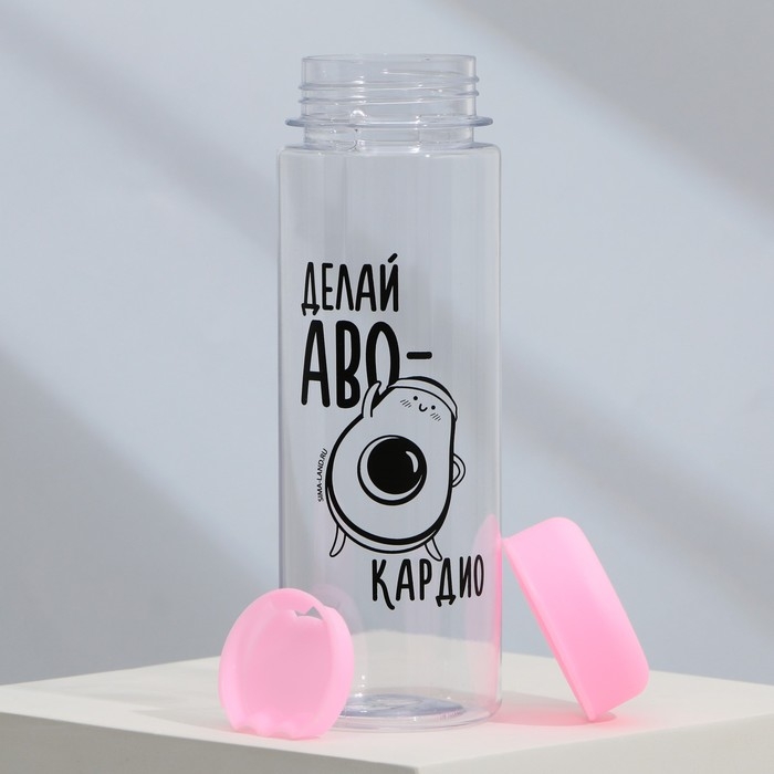 Бутылка для воды &laquo;Авокардио&raquo;, 500 мл