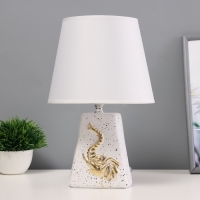 Настольная лампа "Слон" Е14 40Вт бежевый 20х20х32см Настольная лампа "Слон" Е14 40Вт бежевый 20х20х32см