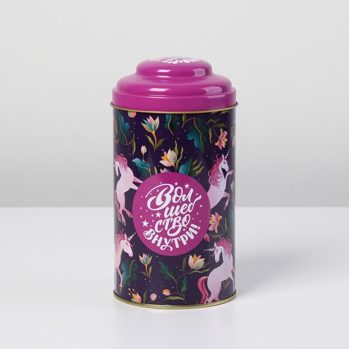 Коробка жестяная &laquo;Волшебство внутри&raquo;