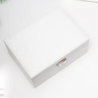 Шкатулка кожзам для украшений "Цветочное кружево" белая 9,5х16х22 см Шкатулка кожзам для украшений "Цветочное кружево" белая 9,5х16х22 см