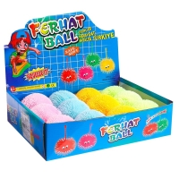 Мялка &laquo;Пушистик&raquo; с пастой, цвета МИКС