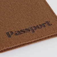 Обложка для паспорта, цвет коричневый Обложка для паспорта, цвет коричневый