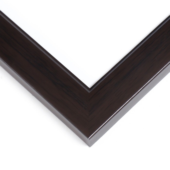 Фоторамка пластик 30х40 см "Горький шоколад" 42,7х32,7 см