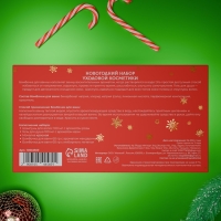 Новогодний подарочный набор косметики &laquo;Новогодние забавы&raquo; для душа и ванны, красная серия