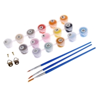 Картина по номерам на холсте с подрамником &laquo;Мультяшный паттерн&raquo;, 20х30 см