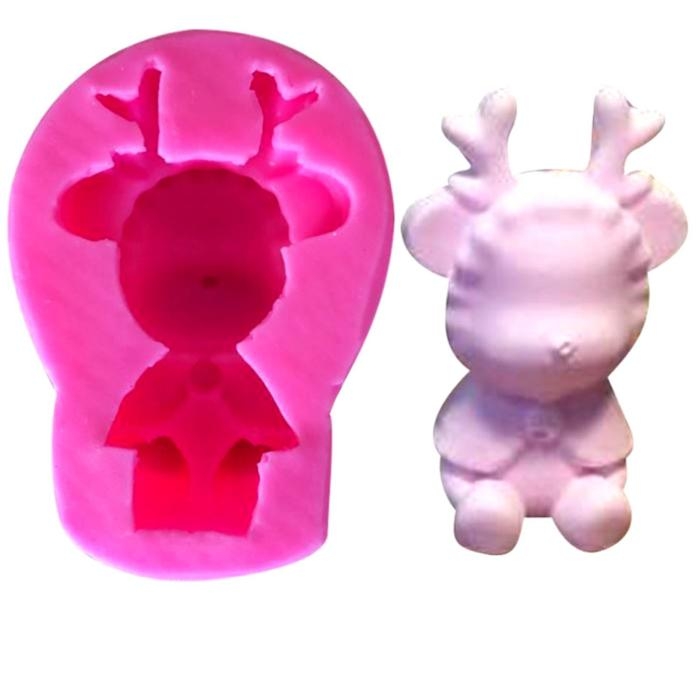 Молд силикон 3D Молд силикон 3D "Оленёнок" 8,5х4х3 см