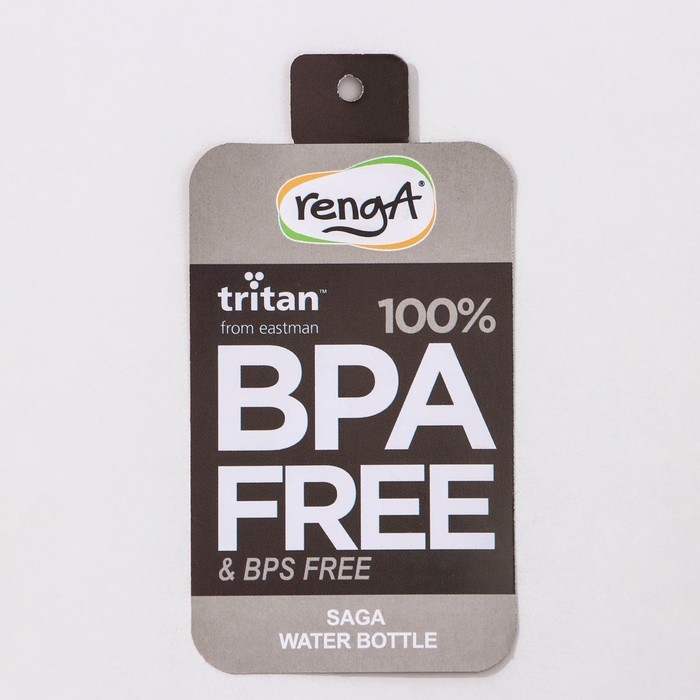 Бутылка «Строгость», 600 мл, 6,8×8,3×24,3 см, тритан, цвет чёрный Бутылка «Строгость», 600 мл, 6,8×8,3×24,3 см, тритан, цвет чёрный