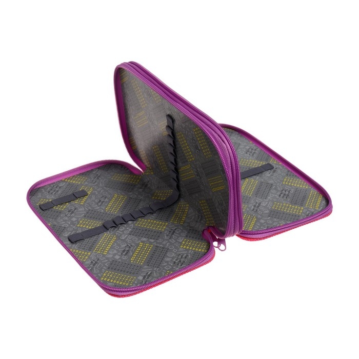 Пенал 2 секции, 125 х 205 х 40 мм, Calligrata 30П26/2 Пенал 2 секции, 125 х 205 х 40 мм, Calligrata 30П26/2 "Авокадо-кот", ламинированный картон