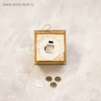 Ёлочная игрушка «Домик с птицей», от батареек, свечение тёплое белое Ёлочная игрушка «Домик с птицей», от батареек, свечение тёплое белое