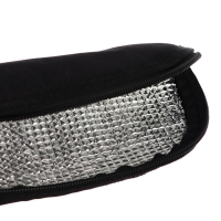 Термосумка для бутылочки M&B на молнии цвет черный Термосумка для бутылочки M&B на молнии цвет черный