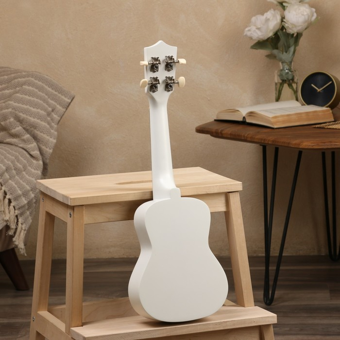 Укулеле сопрано Music Life UK-10, цвет белый, 54см Укулеле сопрано Music Life UK-10, цвет белый, 54см