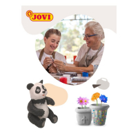 Масса для лепки JOVI, самозатвердевающая, полимерная, 1000 г, серая Масса для лепки JOVI, самозатвердевающая, полимерная, 1000 г, серая