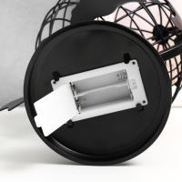 Сувенир металл свет "Глобус со стрелой" чёрный, LED 32х21х32 см Сувенир металл свет "Глобус со стрелой" чёрный, LED 32х21х32 см