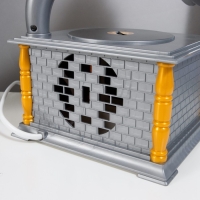 Настольная лампа "Граммофон" E14 10Вт серый 14,5х12,3х24,5 см RISALUX Настольная лампа "Граммофон" E14 10Вт серый 14,5х12,3х24,5 см RISALUX