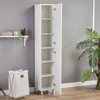 Пенал для ванной комнаты зеркальный, 36 х 36 х 195 см Пенал для ванной комнаты зеркальный, 36 х 36 х 195 см