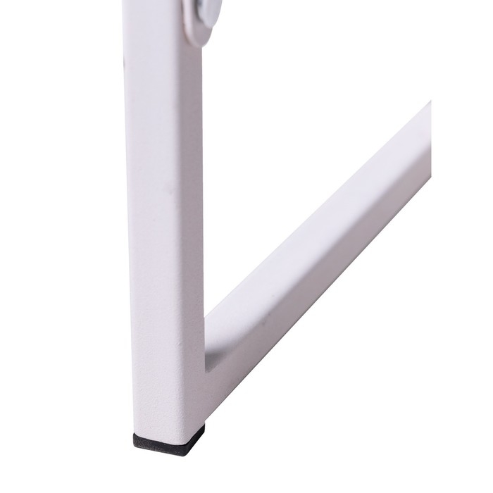 Журнальный столик "ENERGY loft", 52 х 34 х 30 см, белый, дуб сантана