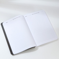 Ежедневник А5+, 100 л. Мягкая обл.Софт-тач &laquo;Часы&raquo;