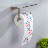 Сувенирная туалетная бумага "Санкции", 9,5х10х9,5 см Сувенирная туалетная бумага "Санкции", 9,5х10х9,5 см