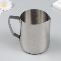 Стакан мерный для свечеварения нержавеющая сталь 550 мл 11х13 см