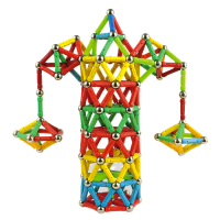 Конструктор магнитный &laquo;Весёлая карусель&raquo;, 68 деталей