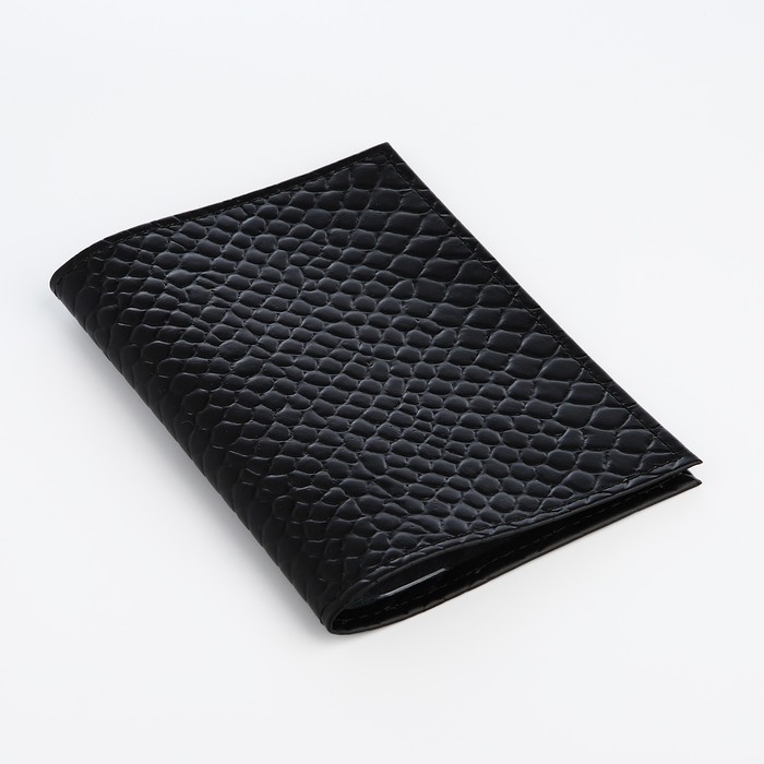 Обложка для паспорта, цвет чёрный Обложка для паспорта, цвет чёрный