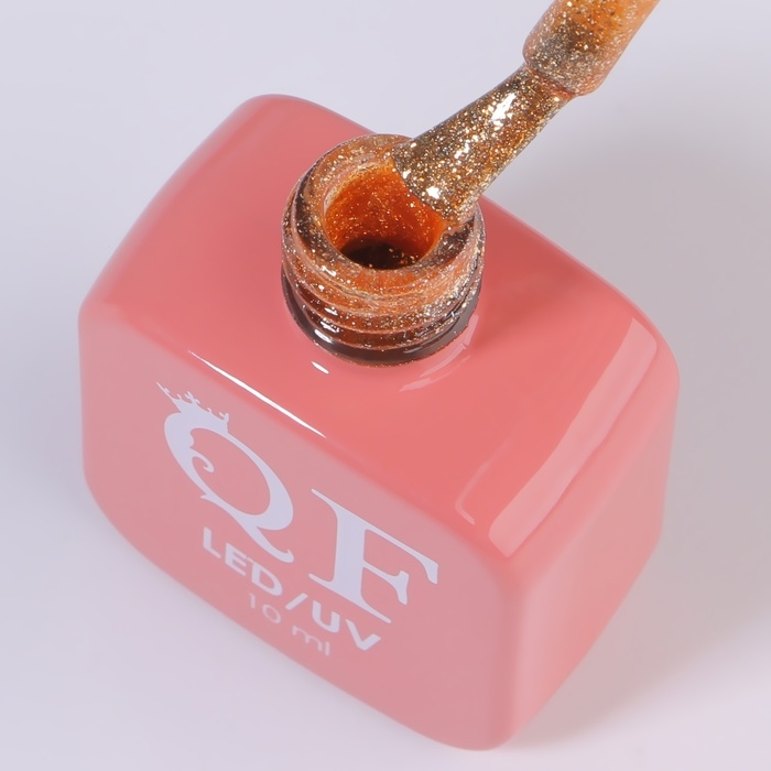 Гель лак для ногтей «COLOR CHROME», 3-х фазный, 10 мл, LED/UV, цвет золотистый (66) Гель лак для ногтей «COLOR CHROME», 3-х фазный, 10 мл, LED/UV, цвет золотистый (66)