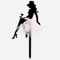 Топпер «Девушка» в шляпке Топпер «Девушка» в шляпке