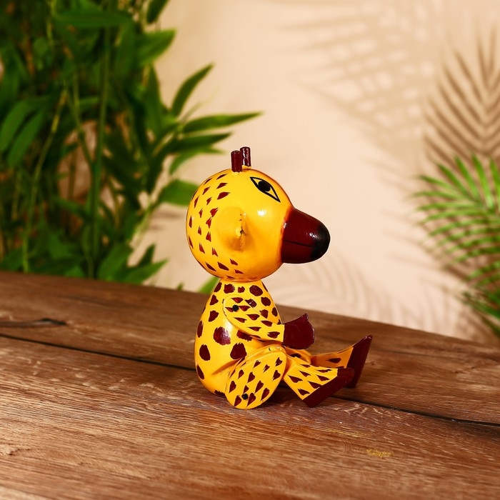 Сувенир Сувенир "Жирафик" висячие лапки, дерево 25 см