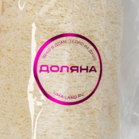 Люффа - мочалка для тела натуральная Доляна, 8&times;6&times;6 см