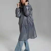 Дождевик-анорак Alatau, серый, единый размер