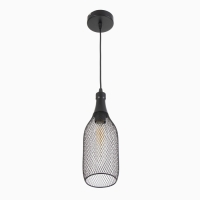 Люстра "Бокал" 1х60Вт Е27 Чёрный