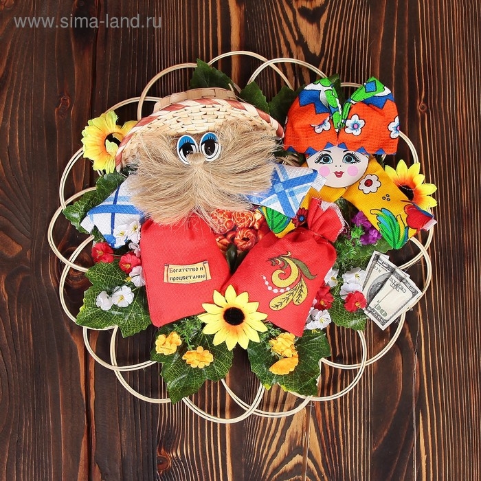 Оберег &laquo;Ажур Семейный&raquo;, 30 см, микс