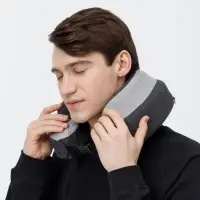 Дорожная подушка Piligrim, серая