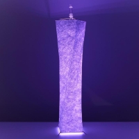 Торшер с ПДУ 16655/1 LED RGB 32х32х150 см