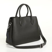 Сумка женская на молнии TEXTURA, средний размер, цвет тёмно-серый Сумка женская на молнии TEXTURA, средний размер, цвет тёмно-серый