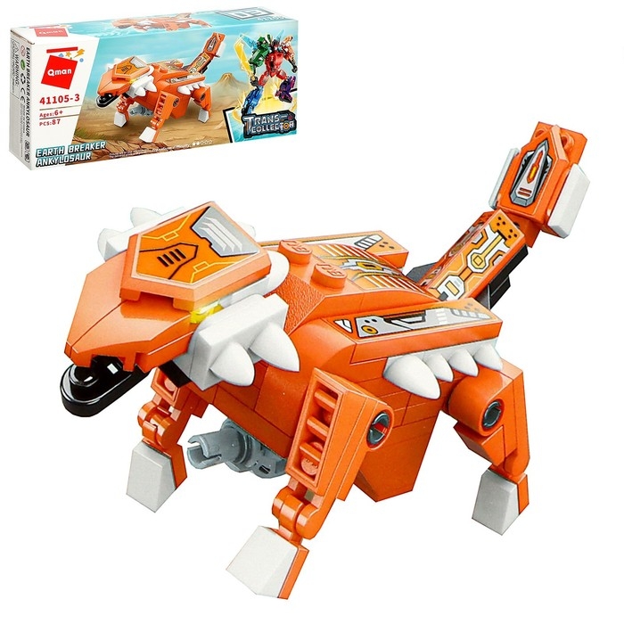 Конструктор Динобот &laquo;Вождь Тираннозавр&raquo;, 6 видов, МИКС