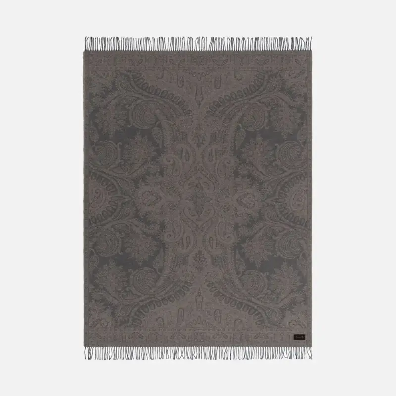 Плед Magnolia, коричневый