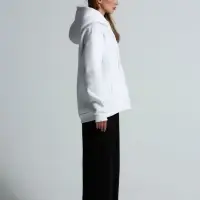 Толстовка унисекс оверсайз Zippy, белая, размер XL/XXL Толстовка унисекс оверсайз Zippy, белая, размер XL/XXL