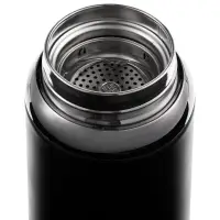 Смарт-термос с ситечком Termino, черный Смарт-термос с ситечком Termino, черный