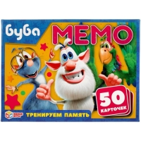Игра карточная Мемо &laquo;Буба&raquo;, 50 карточек 65х95 мм