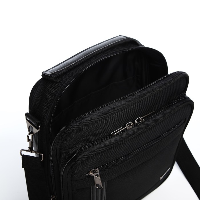 Сумка мужская, цвет чёрный