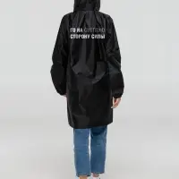 Дождевик &laquo;Го на светлую сторону&raquo;, черный, размер S