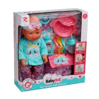 Пупс функциональный «Моя крошка» с набором аксессуаров Пупс функциональный «Моя крошка» с набором аксессуаров