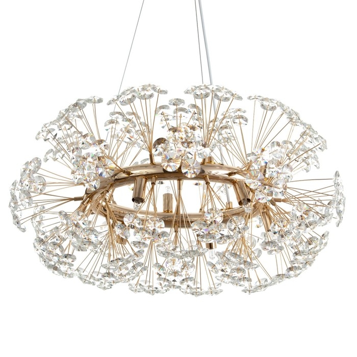 Светильник "Ариадна" 12хG9 золото 60х60х30 см BayerLux